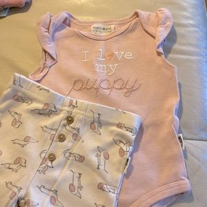 Summer onesie and leggings 100% organic Cotton